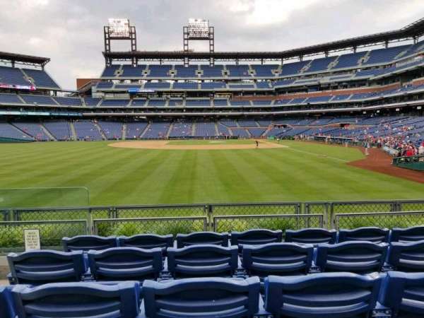 Citizens Bank Park, bloc: 142, rangée: 5, place: 17