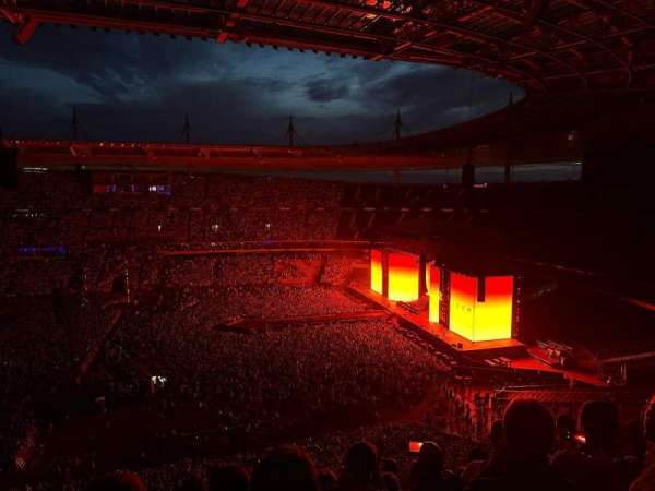 Stade de France, bloc: G3, rangée: 68, place: 4