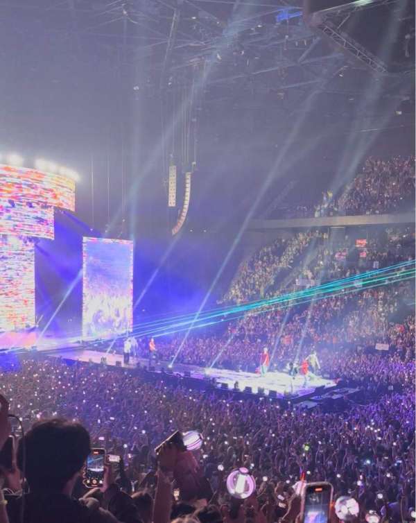 Accor Arena, bloc: Gradin P, rangée: 12, place: 13