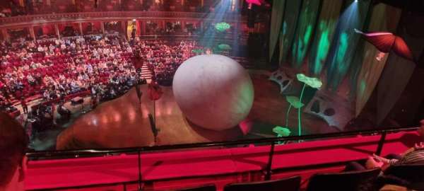 Royal Albert Hall, bloc: Rausing Circle W, rangée: 3, place: 153