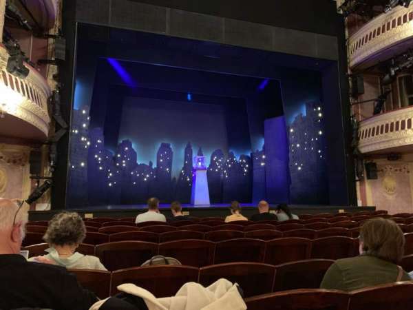 Criterion Theatre, bloc: Stalls, rangée: J, place: 17
