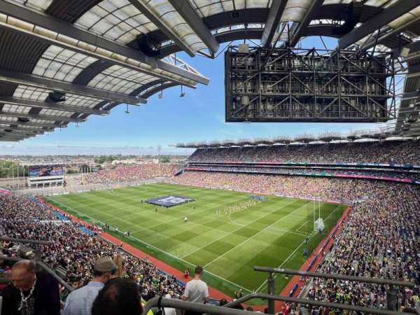Croke Park, bloc: 725, rangée: J, place: 15