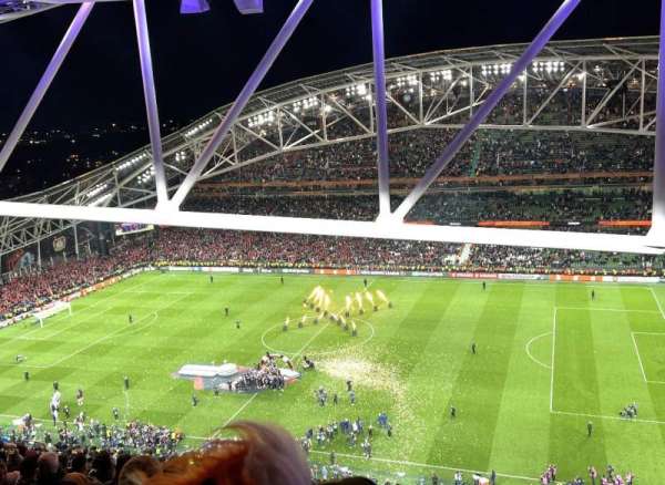 Aviva Stadium, bloc: 523, rangée: HH, place: 22