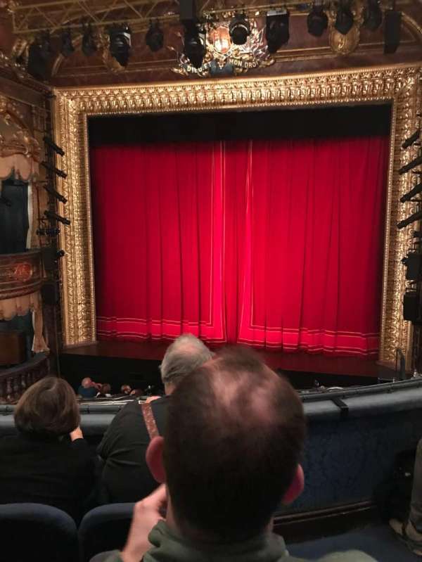 Theatre Royal Haymarket, bloc: Royal Circle, rangée: C, place: 9
