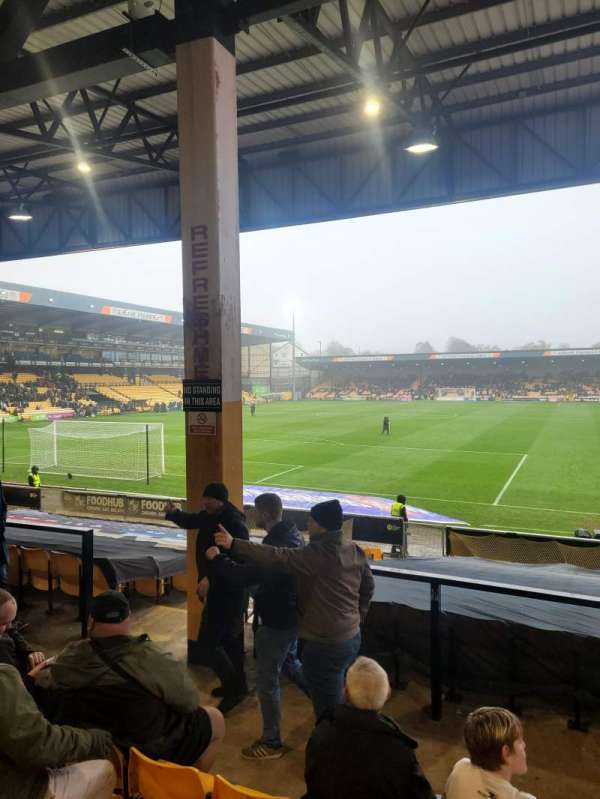 Vale Park, bloc: BB1B, rangée: U, place: 25