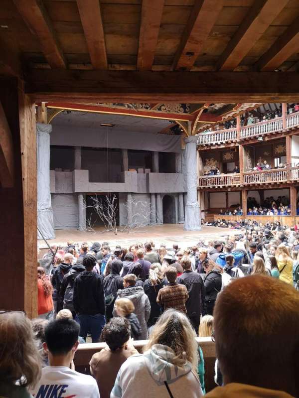 Globe Theatre at Shakespeare's Globe, bloc: Lower Gallery Bay J, rangée: D, place: 66
