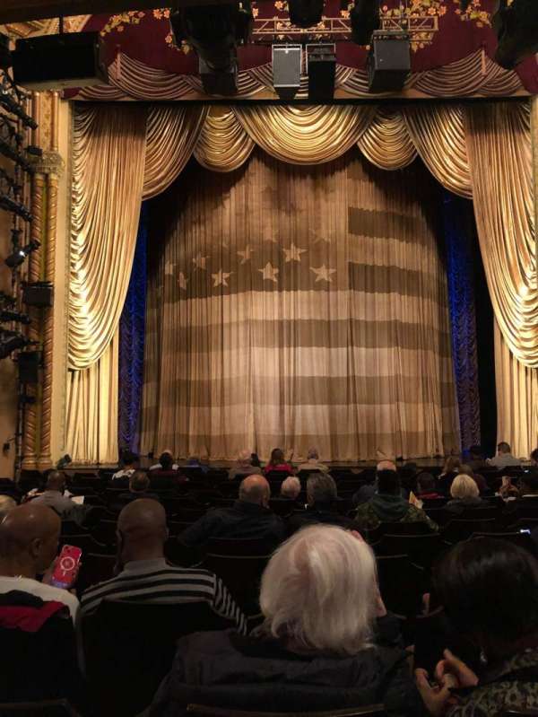 John Golden Theatre, bloc: Orchestra C, rangée: N, place: 111