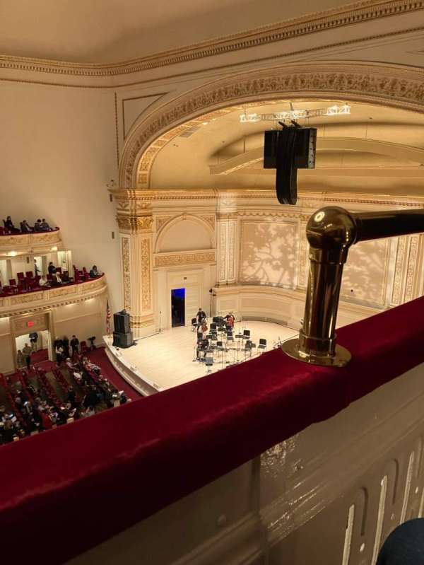 Carnegie Hall, bloc: Dress Circle FR, rangée: AA, place: 80