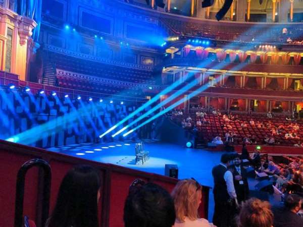 Royal Albert Hall, bloc: Stalls G, rangée: 7, place: 3
