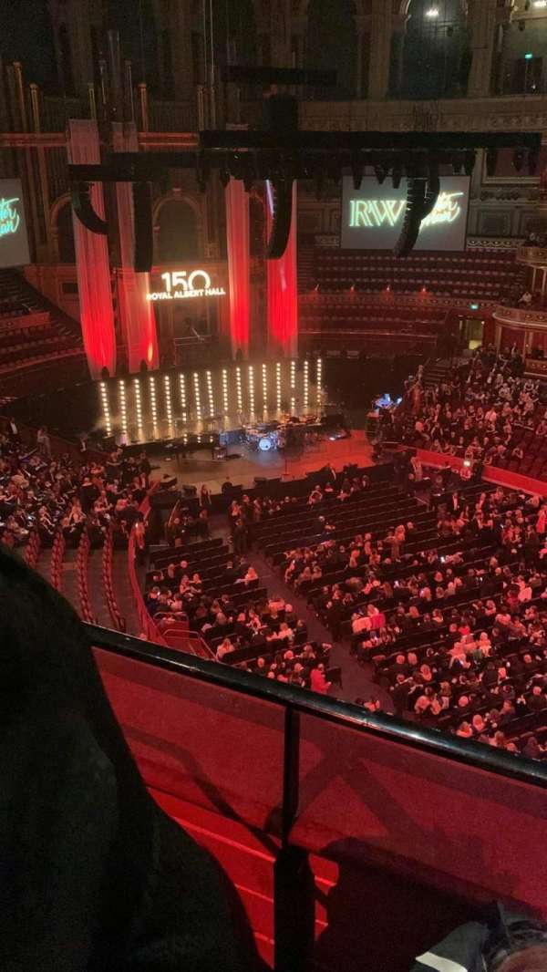 Royal Albert Hall, bloc: Rausing Circle S, rangée: 2, place: 34