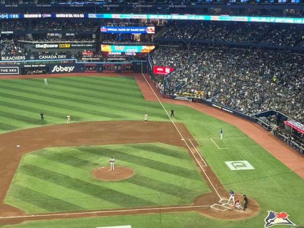 Rogers Centre, bloc: 529, rangée: 2, place: 8