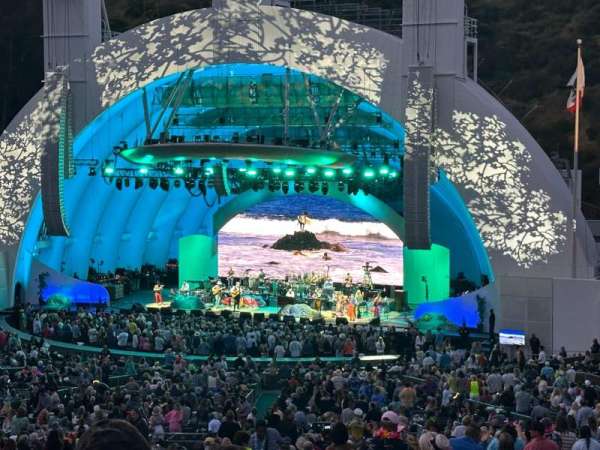 Hollywood Bowl, bloc: F1, rangée: 10, place: 9