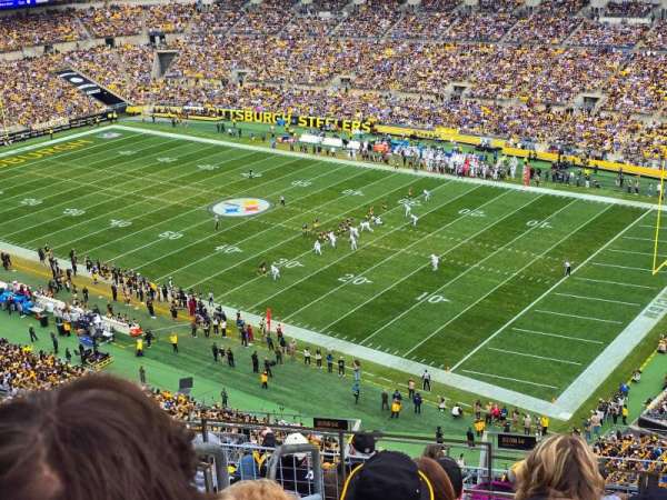 Acrisure Stadium, bloc: 541, rangée: Q, place: 10