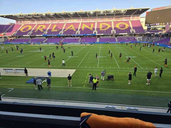 Inter&Co Stadium, bloc: 112, rangée: A, place: 17