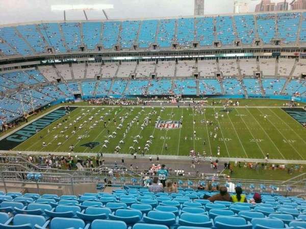 Bank of America Stadium, bloc: 541, rangée: 21, place: 14