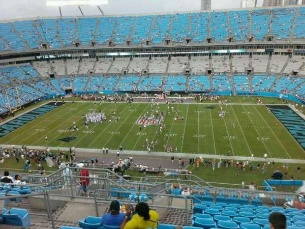 Bank of America Stadium, bloc: 541, rangée: 15, place: 20