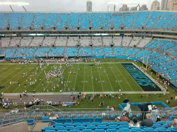 Bank of America Stadium, bloc: 541, rangée: 15, place: 20