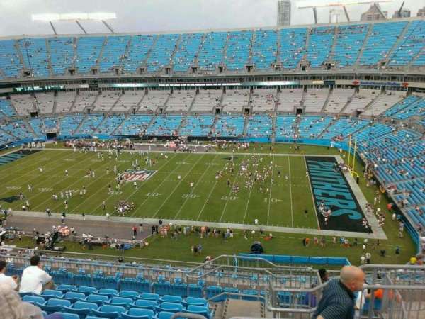 Bank of America Stadium, bloc: 539, rangée: 19, place: 3
