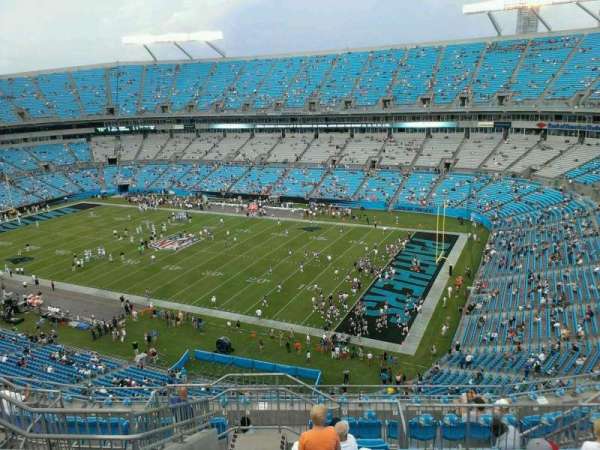 Bank of America Stadium, bloc: 537, rangée: 8, place: 13