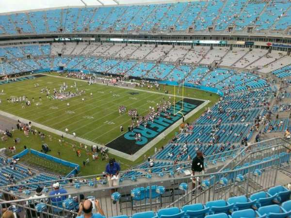 Bank of America Stadium, bloc: 533, rangée: 6, place: 11