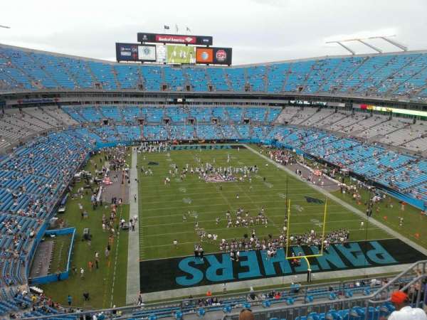 Bank of America Stadium, bloc: 530, rangée: 5, place: 14
