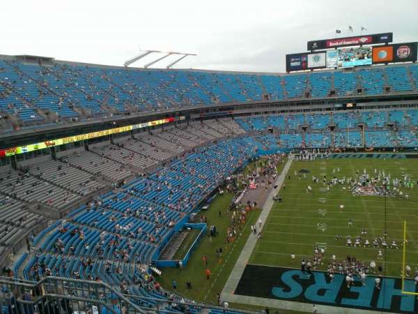 Bank of America Stadium, bloc: 529, rangée: 4, place: 14