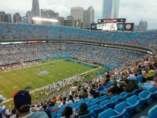 Bank of America Stadium, bloc: 546, rangée: 23, place: 19