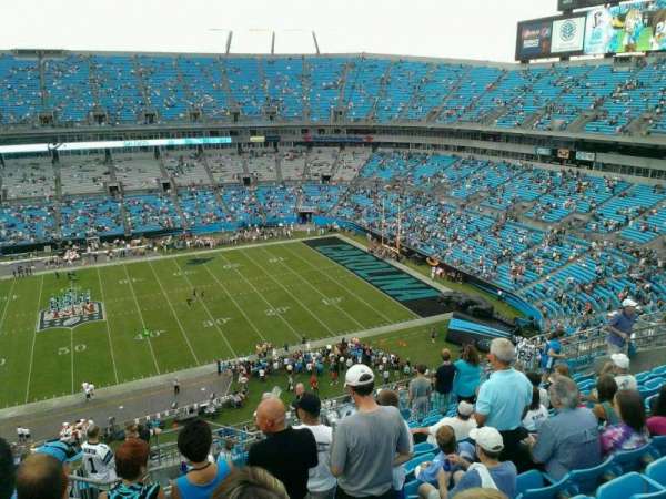 Bank of America Stadium, bloc: 514, rangée: 10, place: 17