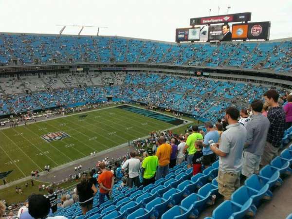 Bank of America Stadium, bloc: 517, rangée: 15, place: 22