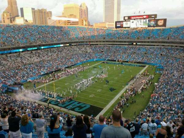 Bank of America Stadium, bloc: 552, rangée: 16, place: 14