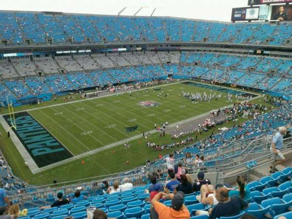 Bank of America Stadium, bloc: 520, rangée: 11, place: 15