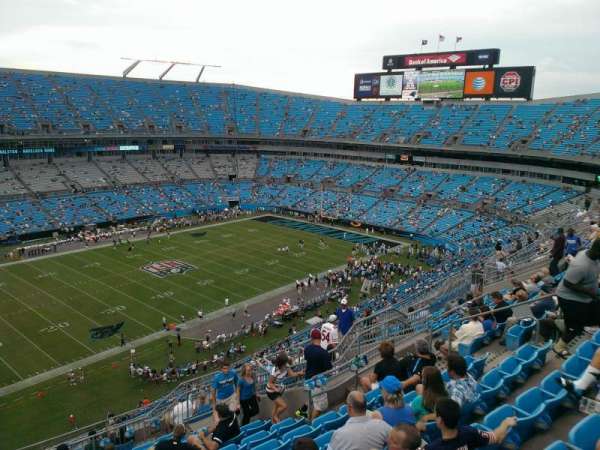 Bank of America Stadium, bloc: 519, rangée: 11, place: 15