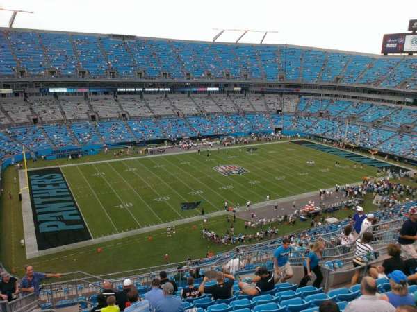 Bank of America Stadium, bloc: 519, rangée: 11, place: 14