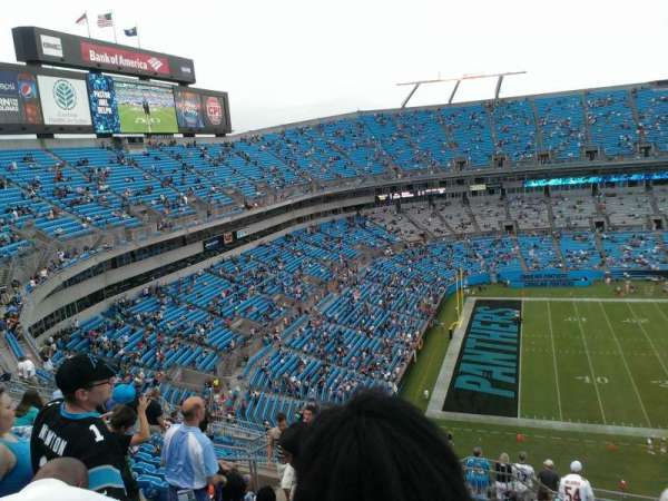 Bank of America Stadium, bloc: 518, rangée: 13, place: 15