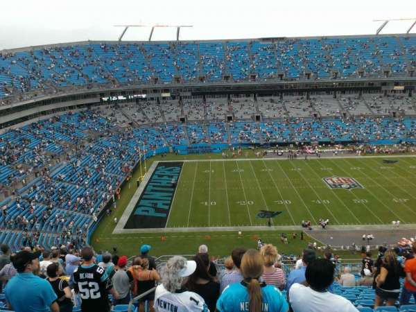 Bank of America Stadium, bloc: 517, rangée: 15, place: 22