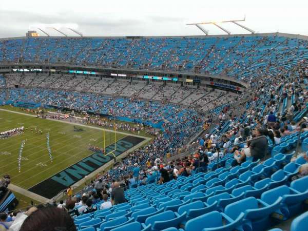 Bank of America Stadium, bloc: 506, rangée: 22, place: 15
