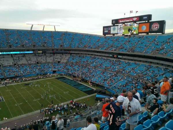 Bank of America Stadium, bloc: 515, rangée: 13, place: 15