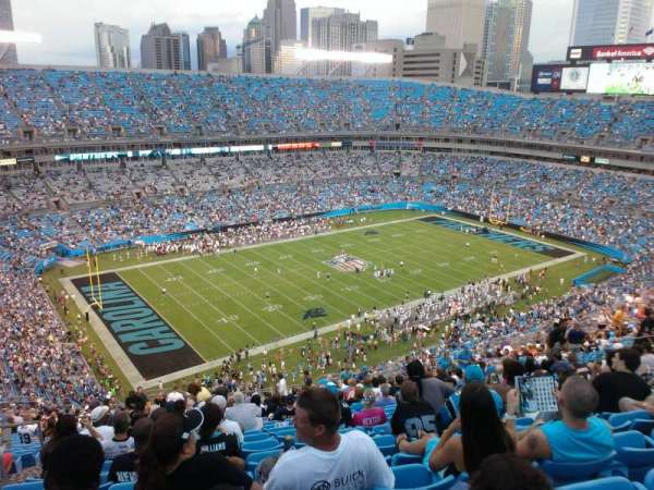 Bank of America Stadium, bloc: 547, rangée: 26, place: 24