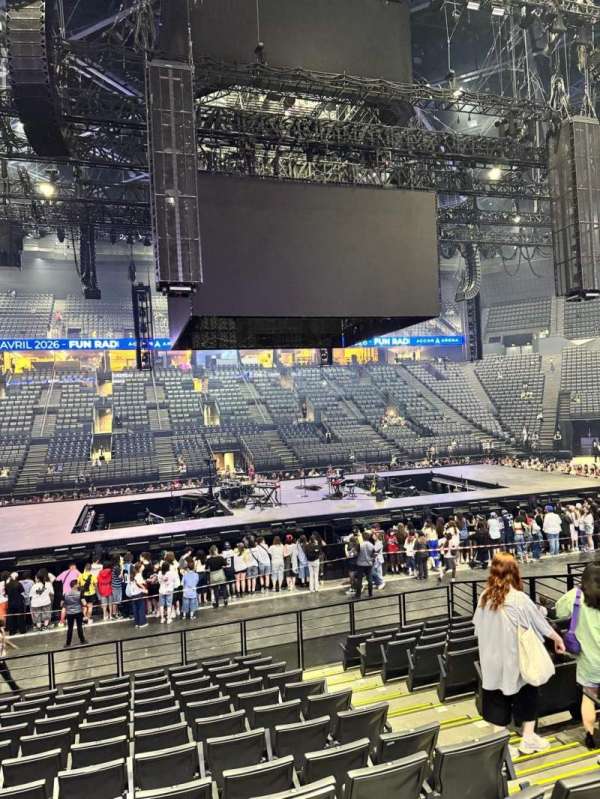 Accor Arena, bloc: Gradin O, rangée: 15, place: 20