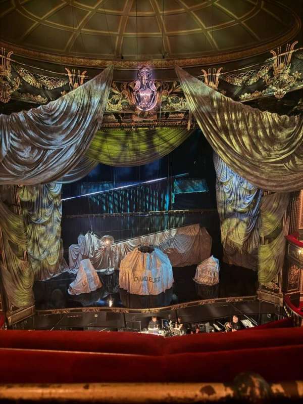 His Majesty's Theatre, London, bloc: Grand Circle, rangée: A, place: 21