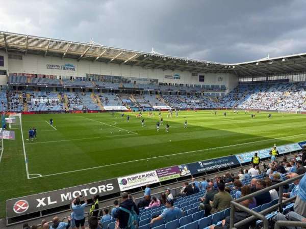 Coventry Building Society Arena, bloc: 16, rangée: P, place: 3