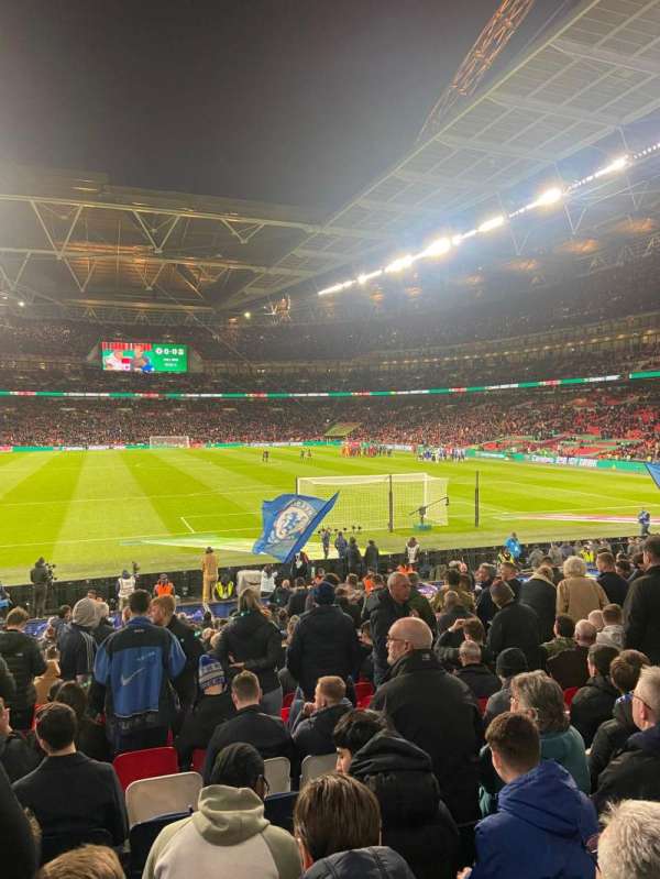 Wembley Stadium, bloc: 113, rangée: 21, place: 29