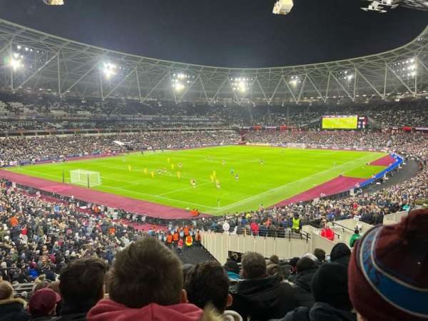 London Stadium, bloc: 228, rangée: 38, place: 669