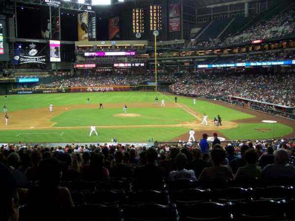 Chase Field, bloc: 127, rangée: 39, place: 5