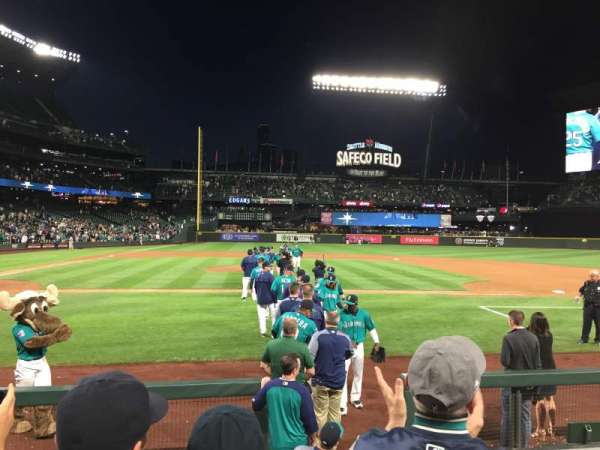 T-Mobile Park, bloc: 123, rangée: 7, place: 9