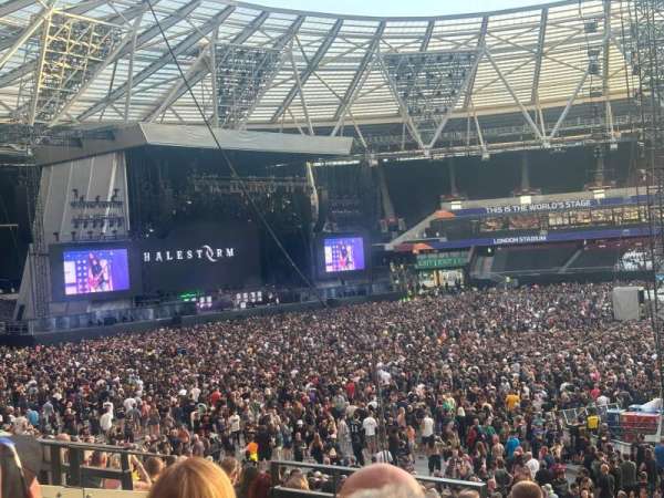 London Stadium, bloc: 137, rangée: 31, place: 227
