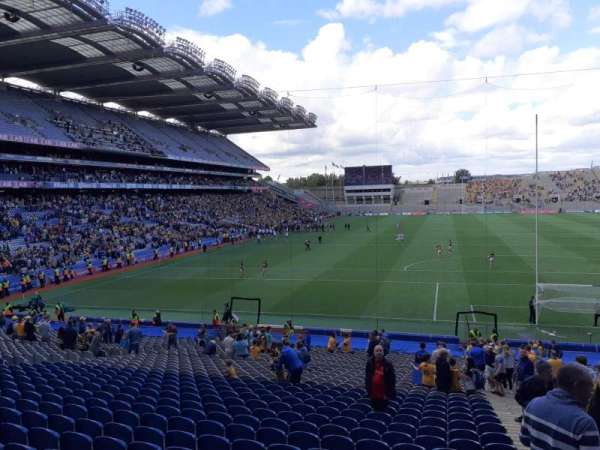 Croke Park, bloc: 319, rangée: GG, place: 18