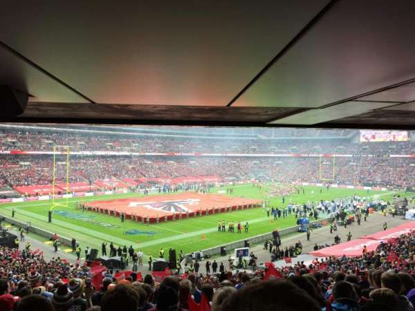Wembley Stadium, bloc: 129, rangée: 44, place: 177