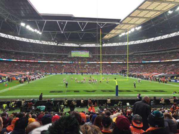 Wembley Stadium, bloc: 112, rangée: 22, place: 19
