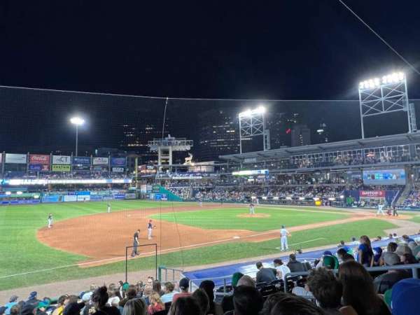 Dunkin' Park, bloc: 118, rangée: P, place: 5